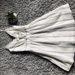 Charlotte Russe striped white dress